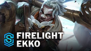 Firelight Ekko Skin Spotlight  League of Legends [upl. by Uuge]