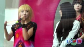 FANCAM 120614 Victoria Focus On Mnet Open Studio [upl. by Ennylhsa]