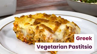 Greek Pastitsio with Vegetables [upl. by Nwadal]