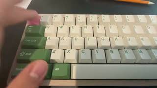 Keyboard tape mod comparison [upl. by Oregolac]