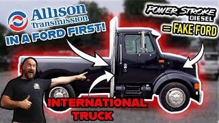 Hasn’t Ran In Years Forgotten Custom Built 73 Powerstroke International 4700 [upl. by Cope]