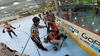 ELITE ROLLER HOCKEY TOURNEY FIGHTS ALLOWED [upl. by Gothard]