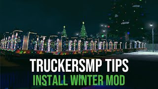 Tutorial How to install TruckersMP Winter Mod ❄️  2022 Guide [upl. by Seif615]