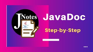 Stepbystep  How to create a simple JavaDoc in IntelliJ IDEA [upl. by Lehctim]