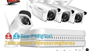 🦑🦑Top 7 Migliori Telecamere Videosorveglianza Professionali [upl. by Nivrehs]