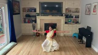 Mandi Adavu  Bharatanatyam  Dance Tantra [upl. by Ahsekar]