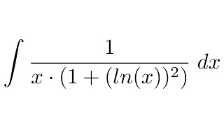 Integral of 1x1lnx2 substitution [upl. by Carpenter]