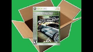 Need For Speed Most Wanted PlatinumHits Xbox360 UnboxingBreakdownDemo [upl. by Afira]