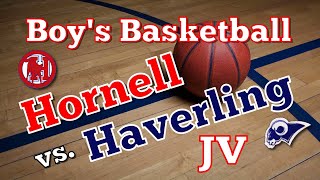 Hornell Red Raiders JV vs Haverling Rams JV Boys Basketball [upl. by Cantone]