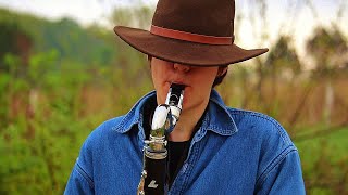 Old Town Road for 5 Bass Clarinets [upl. by Aissenav581]