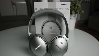 BOSE QUIETCOMFORT 35 UNBOXING  deutsch [upl. by Lorene]