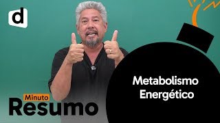 BIOLOGIA METABOLISMO ENERGÉTICO  MINUTO RESUMO  DESCOMPLICA [upl. by Tergram]