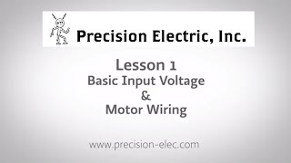 EATON SVX9000 Training Lesson 1 Basic Input Voltage amp Motor Wiring  Variable Frequency Drives [upl. by Becka]