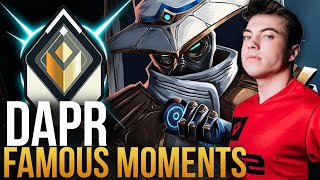 DAPRS MOST FAMOUS MOMENTS  Valorant Montage 20202024 [upl. by Kevina545]