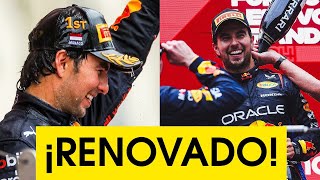 🚨¡CHECO PÉREZ ya RENOVÓ Las claves del acuerdo  ¿Último contrato en F1 [upl. by Pierre]