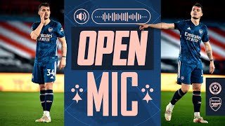 OPEN MIC  Granit Xhaka  Sheffield Utd vs Arsenal 03  Compilation [upl. by Oilegor]