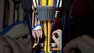 Look Like Plain Weaving tabletweaving cardweaving tenunkartu tenun weaving [upl. by Enerahs]