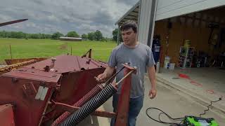 Found An Abandoned NEWHOLLAND 479 HAYBINE Rusting Away And Brought It Home [upl. by Urbas616]