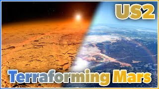 Terraforming Mars WITH LASERS in Universe Sandbox 2 [upl. by Phox]