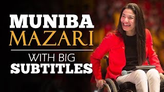 ENGLISH SPEECH  MUNIBA MAZARI  We all are Perfectly Imperfect English Subtitles [upl. by Elehcir651]