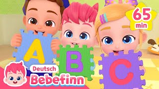 Das ABC Lied für Kinder  Mix  ABC lernen  German Alphabet  Bebefinn Deutsch  Kinderlieder [upl. by Amelia162]