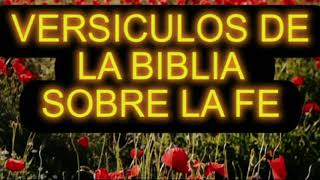 Versículos de la Biblia Sobre la Fe biblia Reina Valera [upl. by Bourke]