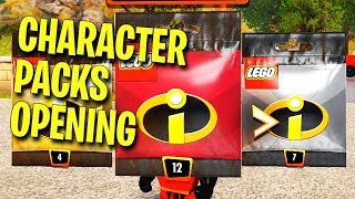 LEGO The Incredibles  CHARACTER PACKS OPENING [upl. by Zakaria]