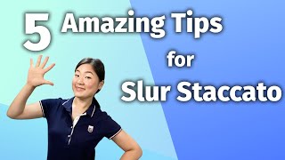 How to play slur staccato I help you with my amazing 5 tips [upl. by Radek]