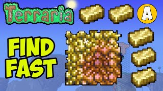 Terraria How To Get Gold Ore 2024  Terraria How Get Gold Bar [upl. by Lessur]