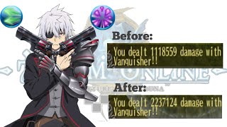 How to DOUBLE the VANQUISHER Damage Toram Online [upl. by Eidda]