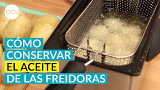 💡Cómo conservar el aceite de las freidoras para que dure más TRUCOS CONSEJOS [upl. by Ocnarfnaig]