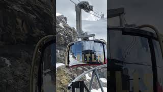 TITLIS Rotair the first revolving cable car in the world shorts [upl. by Hplar517]