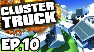 ClusterTruck Ep10  FRUSTRATING HELL LEVELS amp SUPER TRUCK Gameplay  Lets Play [upl. by Atsok]