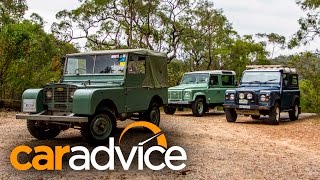 Land Rover Defender 90 Old v New  featuring 1948 Series 1 and 2016 Heritage Edition [upl. by Murphy91]