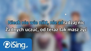 Kraina Lodu  Mam tę moc tekst  karaoke iSingpl [upl. by Anelrahc]