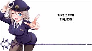 EINS ZWEI POLIZEI  LYRICS SKALI65 [upl. by Valerlan]