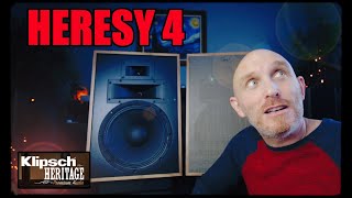 The Klipsch Heresy IV Review WHOA [upl. by Beisel]