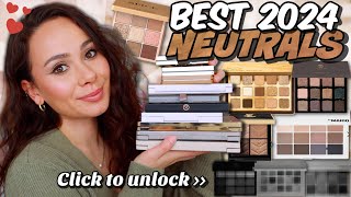 TOP 10 NEUTRAL EYESHADOW PALETTES 2024 [upl. by Candice]