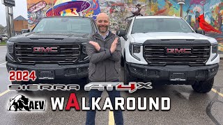 2024 GMC Sierra AT4X AEV Walkaround [upl. by Nauht]