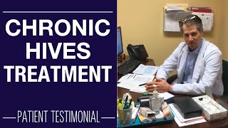 Chronic Hives Treatment  Dr Dean Mitchell Patient Testimonial [upl. by Irwin367]