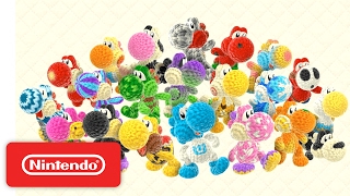 Poochy amp Yoshis Woolly World 3DS  Part 1 World 1 Walkthrough [upl. by Opportuna]