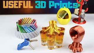 USEFUL Things to 3D Print  6 Practical 3D Prints [upl. by Inneg]