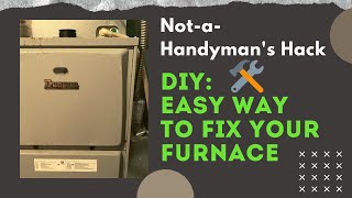 How to fix a Ducane Furnace no heat  Furnace turns off after 5 seconds  Easy way to fix Furnace [upl. by Hephzibah]