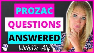 PSYCHIATRIST Answers 5 s About Prozac Fluoxetine  Dr Aly [upl. by Carlyn671]