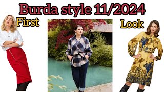 Burda style 112024  first look 👌 😍 👀 [upl. by Manton827]