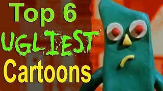 Top 6 Ugliest Cartoons [upl. by Eniledgam]