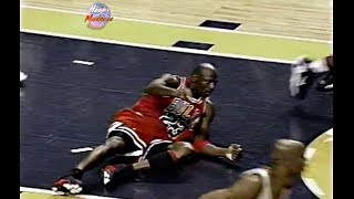 Last 1 Minute of Bulls vs Pacers Game 6 in 1998 Playoffs [upl. by Bertilla876]