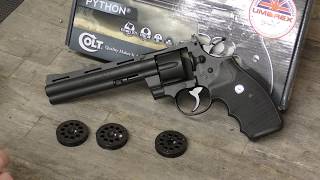 REVIEW Colt Python  CO2 Pellet Pistol [upl. by Ahsuoj123]