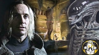 Alien Covenant David Finds Engineers Created Xenomorph Deleted Scene  Explained [upl. by Infield]