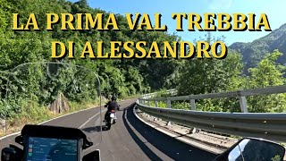 La Prima Val Trebbia in moto di mio figlio Dual Motovlog verso il concerto degli Smashing Pumpkins [upl. by Jeanna308]